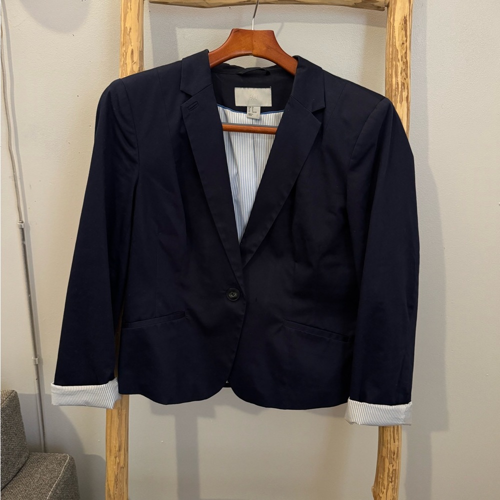 H&M Dark Blue Women's Blazer